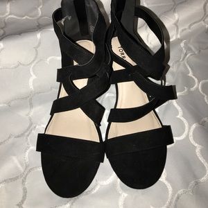 Torrid strapping heeled shoe